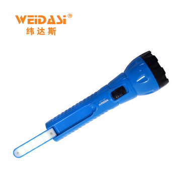 Factory sale daily convenience use plastic flashlight with fine workmanship